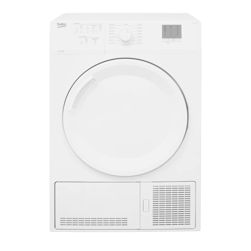 7KG Condenser Tumble Dryer | Beko DTGCT7000W | B-Rated White