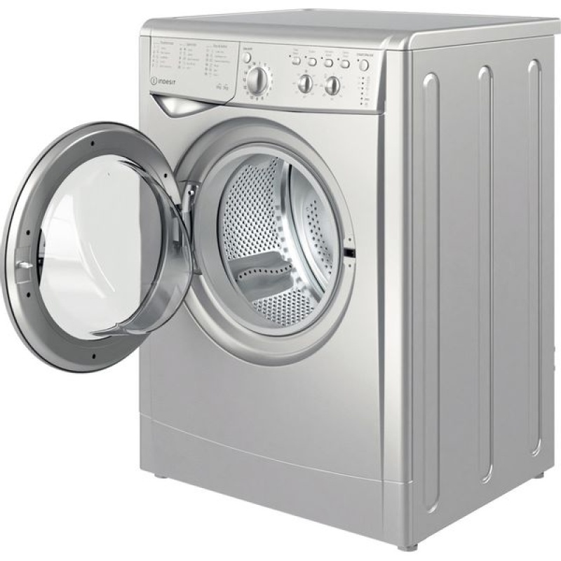 6/5KG EcoTime Washer Dryer | Indesit IWDC65125SUK | F-Rated Silver - Image 31