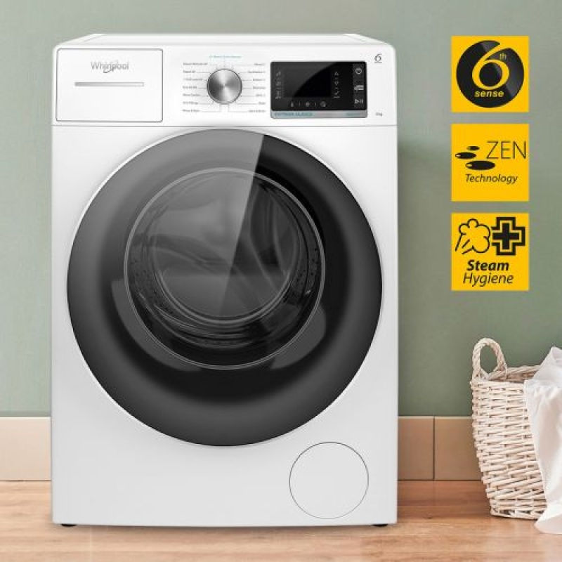 Whirlpool AWH912/PRO 9Kg 6th Sense Commercial Washing Machine | Energy Efficient & Quiet - Image 3