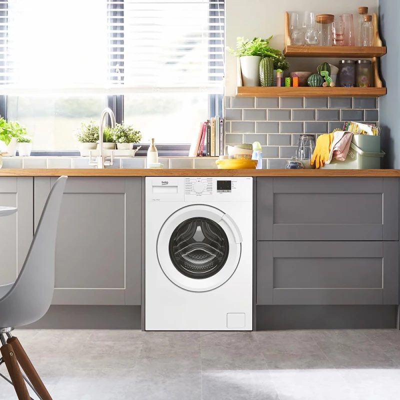 8KG 1200 Spin Washing Machine | Beko WTL82051W | 28-Min Quick Wash - Image 5