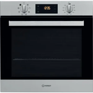 66L Built-In Single Fan Oven | Indesit IFW6340IX | Electric Stainless Steel - Image 9