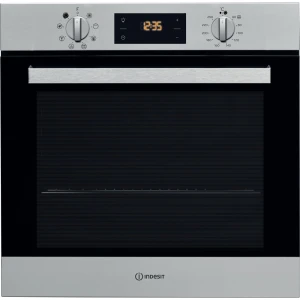 66L Built-In Single Fan Oven | Indesit IFW6340IX | Electric Stainless Steel